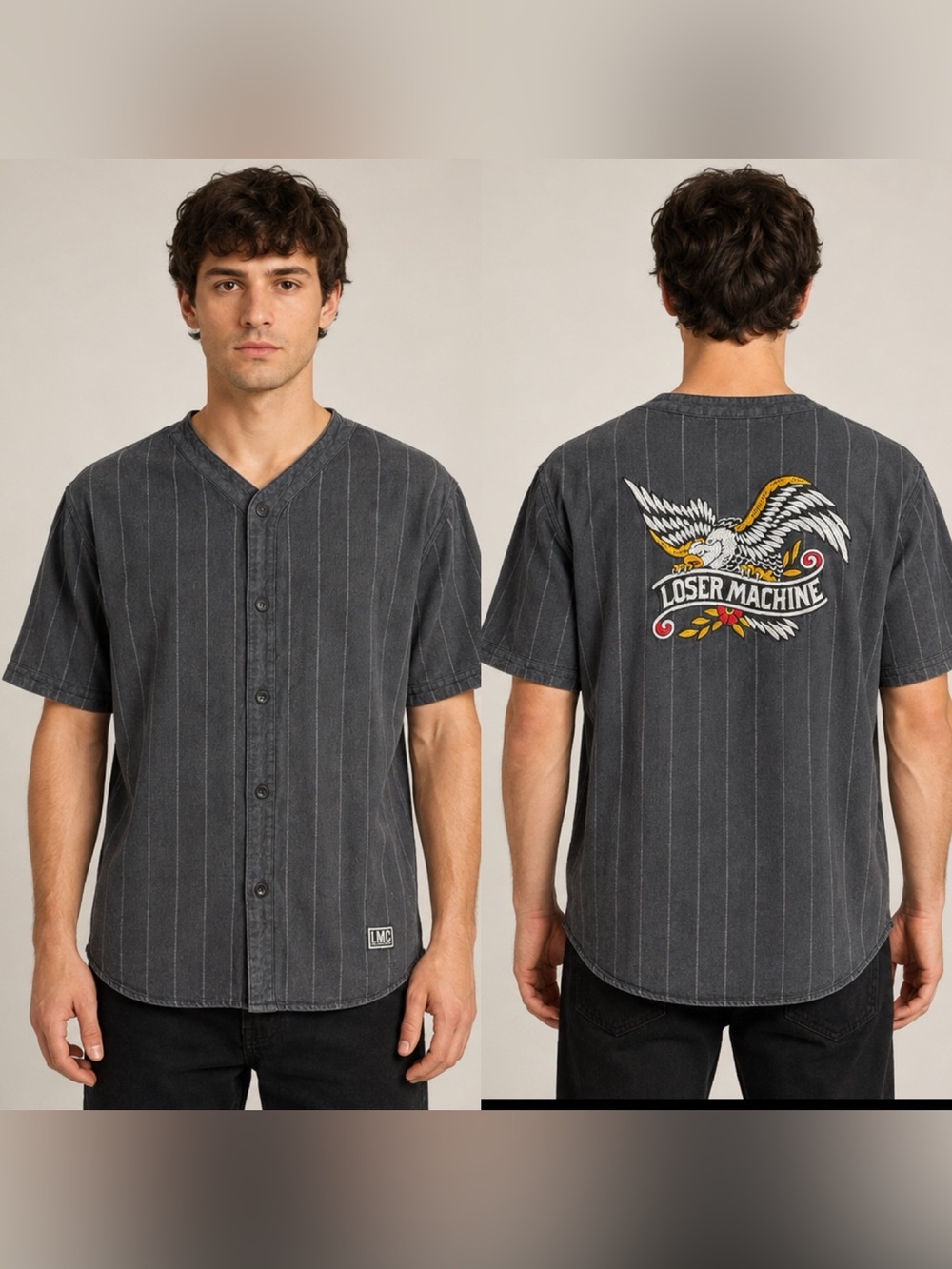 Loser Machine Men’s Baseball Jersey M